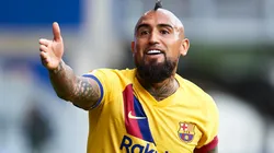 Arturo Vidal se burla del Real Madrid. (Foto: Getty)