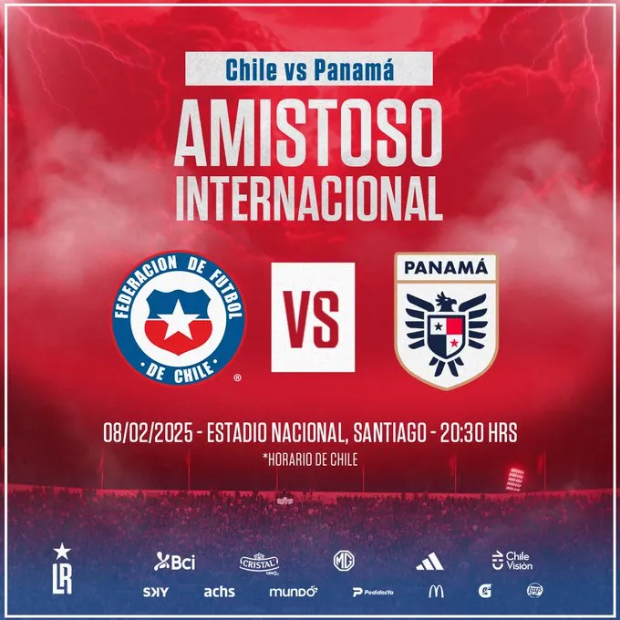 Se confirma el primer partido de Chile este 2025
