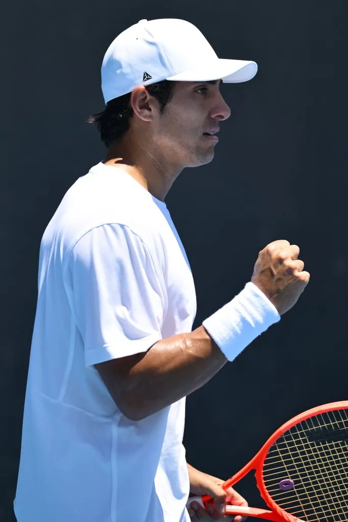 Cristian Garin se instala entre los 64 mejores del Abierto de Australia. (Foto de Quinn Rooney/Getty Images)