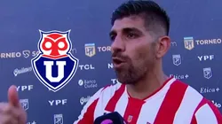 La gran locura de Leandro Díaz en un clásico en Argentina