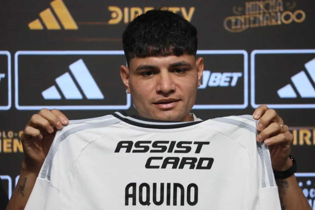 Claudio Aquino no estará presente en encuentro de Colo Colo ante Huracán. (Foto: Photosport)