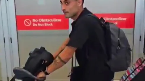 Javier Altamirano está en Chile para ser nuevo jugador de la U.