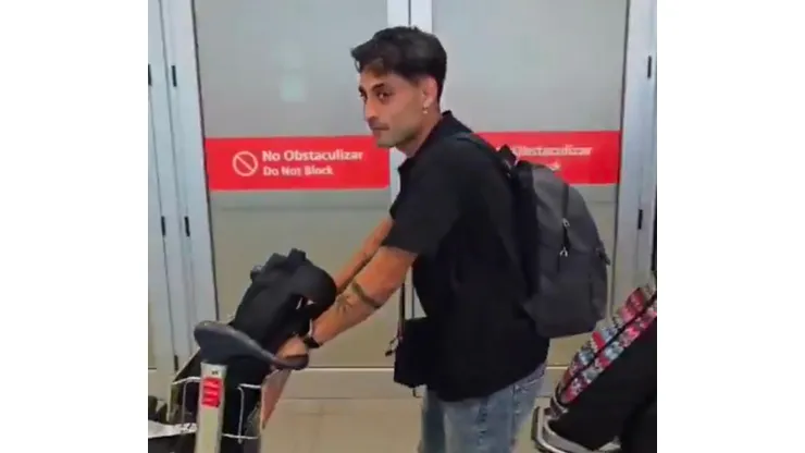 Javier Altamirano está en Chile para ser nuevo jugador de la U.