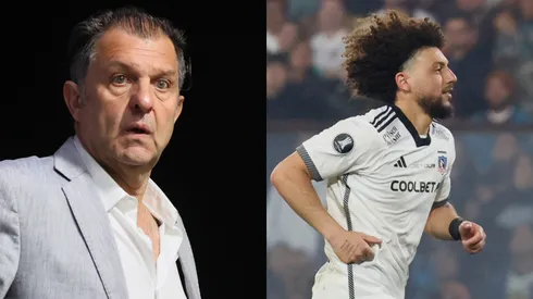 Aníbal Mosa está frustrado y dolido tras la "rebeldía" de Maximiliano Falcón. (Foto: Photosport)