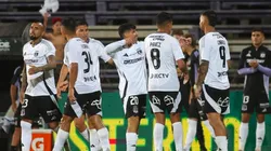 Alexander Oroz anotó el 1-0 para Colo Colo ante Huracán. (Foto: @colocolooficial)