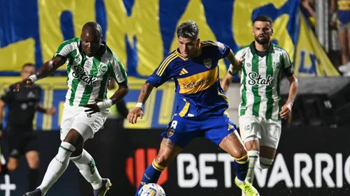 Carlos Palacios hizo su debut con la camiseta de Boca Juniors (Photo by Luciano Bisbal/Getty Images)