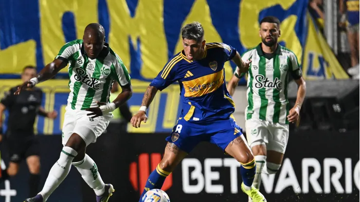 Carlos Palacios hizo su debut con la camiseta de Boca Juniors (Photo by Luciano Bisbal/Getty Images)