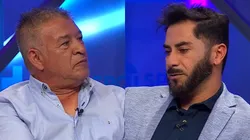 Johnny Herrera le agradece a Claudio Borghi. (Foto: TNT Sports)