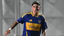 Palacios tuvo su debut en Boca.
