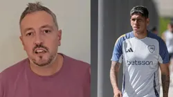 Carrozza perdió la paciencia en el primer partido de Palacios en Boca.