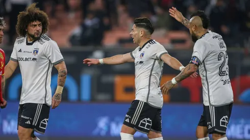 Arturo Vidal desclasificó el diálogo que hubo con Maxi Falcón (Foto: Jonnathan Oyarzun/Photosport)