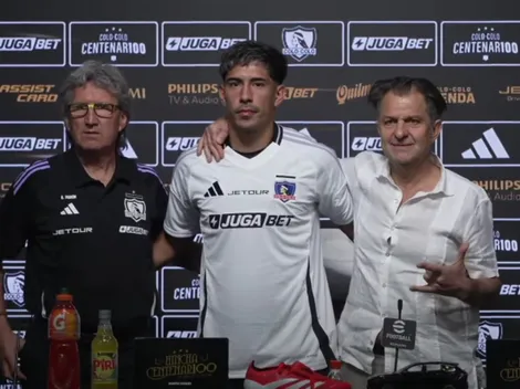 Salomón Rodríguez fue presentado en Colo Colo con este dorsal