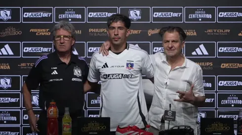 Salomón Rodríguez fue presentado este viernes en Colo Colo. (Foto: Captura)