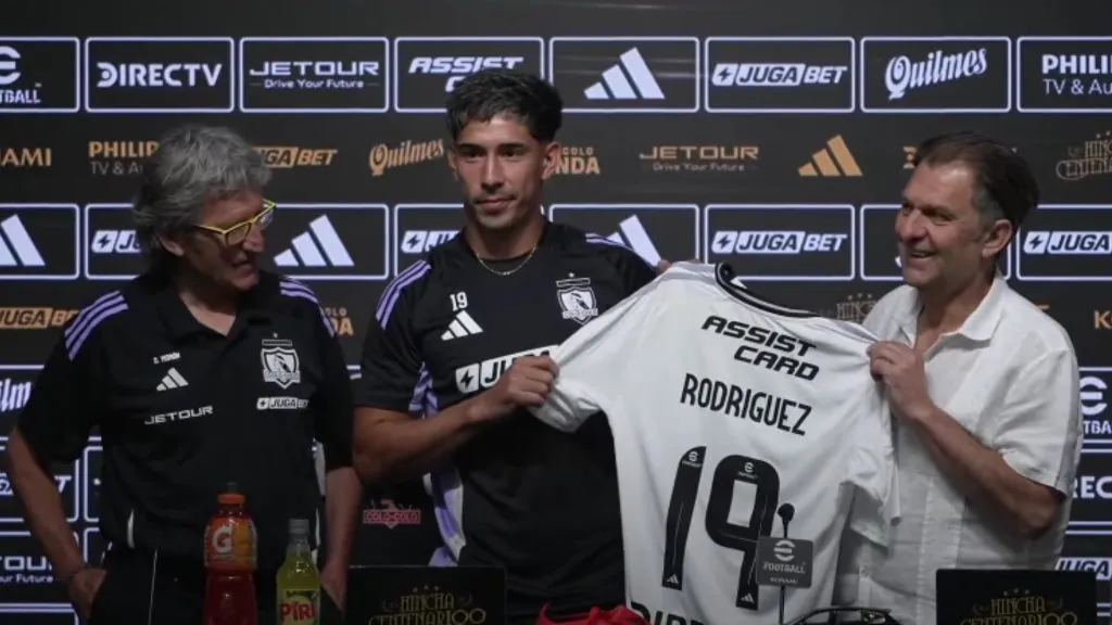 Salomón Rodríguez usará el número ’19’ en la camiseta de Colo Colo. (Foto: Captura)