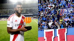 La figura de River se refirió al apoyo del hincha de la U.