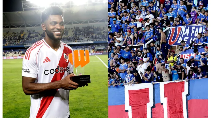 La figura de River se refirió al apoyo del hincha de la U.