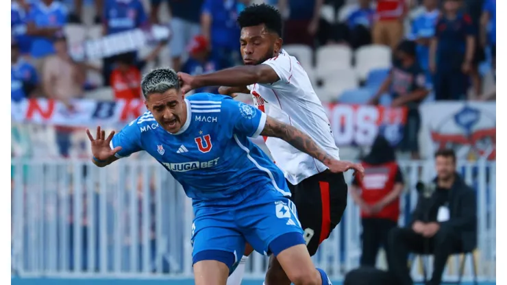 Tapia y Borja fueron protagonistas del duelo entre la U y River.