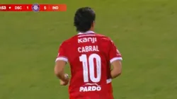 El debut de Luciano Cabral en Independiente de Avellaneda