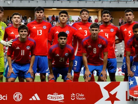 Chile ya tiene nómina para el Sudamericano Sub 20