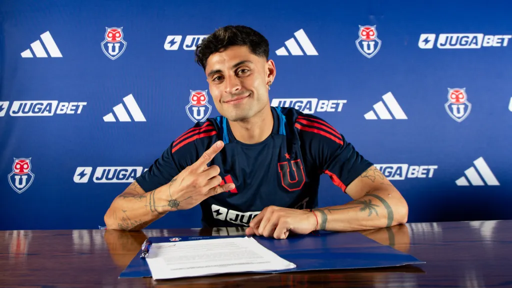 Javi Altamirano está citado para el duelo de la U ante Recoleta (Prensa UCH)