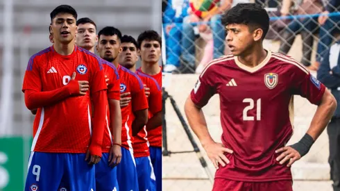 Chile se medirá ante Venezuela por el Sudamericano Sub 20.