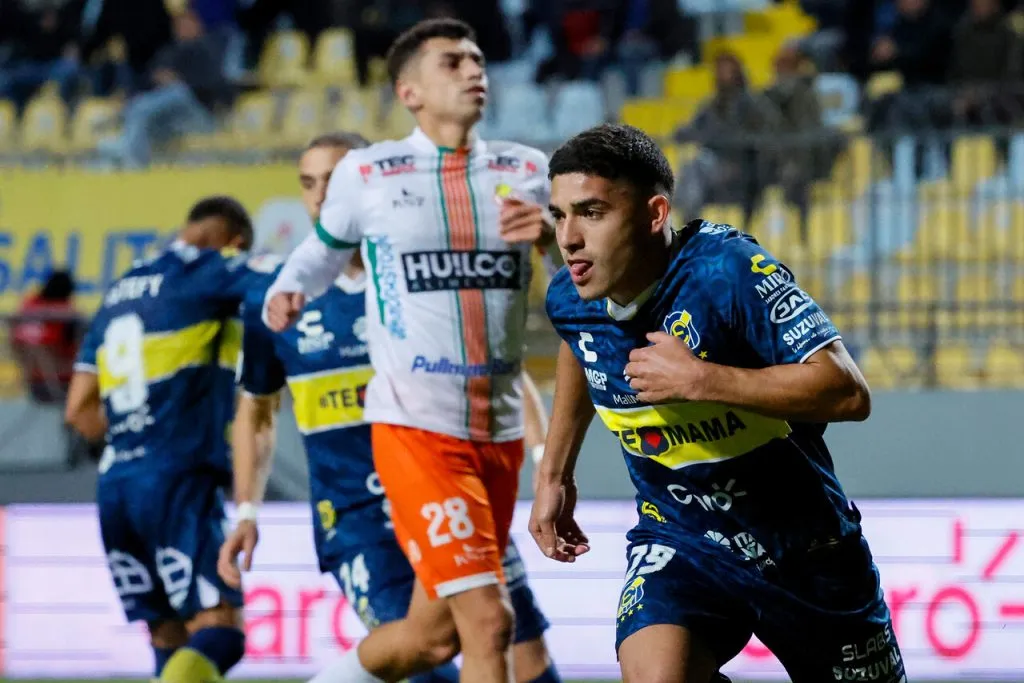 Martínez en su paso por Everton | Foto: Photosport