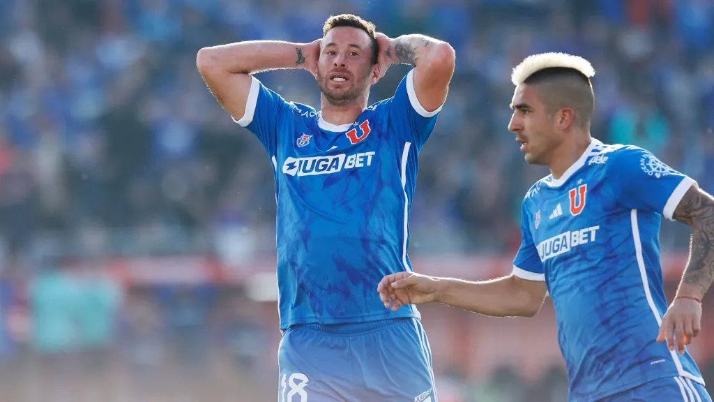 Luciano Pons fue el último portador de la camiseta número 18 de Universidad de Chile. (Foto: Photosport)