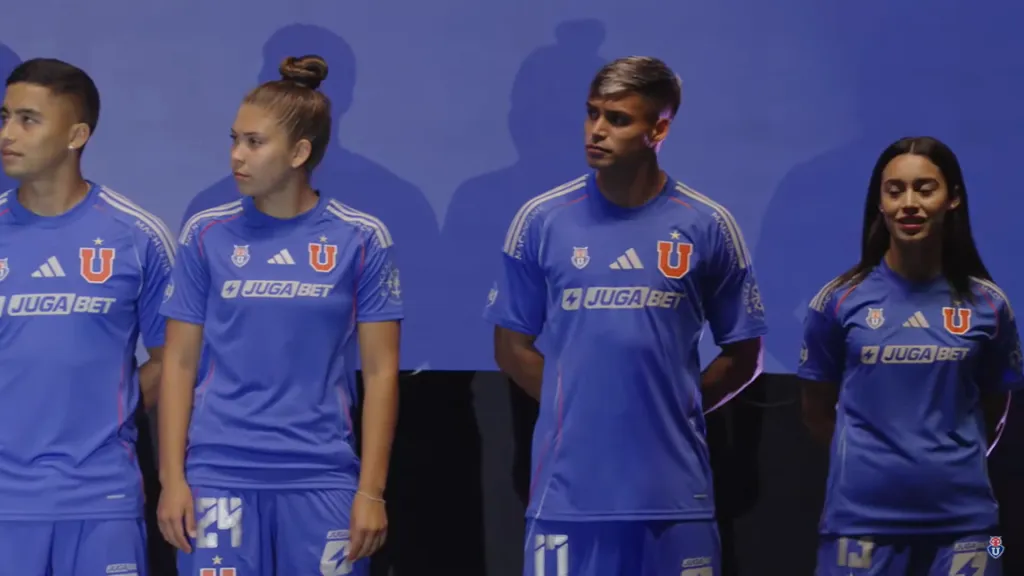 Universidad de Chile da a conocer su camiseta 2025. (Foto: Universidad de Chile)
