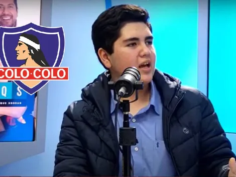 Jorge Rivas, ex Niño Poeta, alucina con los tres nuevos fichajes de Colo Colo: "Es cine"
