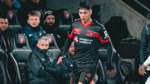 Darío Osorio se llevó un feroz reto en el FC Midtjylland.
