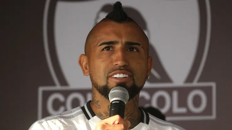 Arturo Vidal. espera llegada de refuerzo internacional a Colo Colo. (Foto: Photosport)
