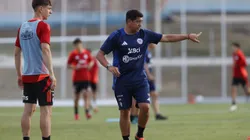 NIcolás Córdova en la previa del debut de Chile ante Venezuela.