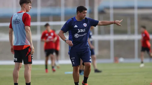 NIcolás Córdova en la previa del debut de Chile ante Venezuela.