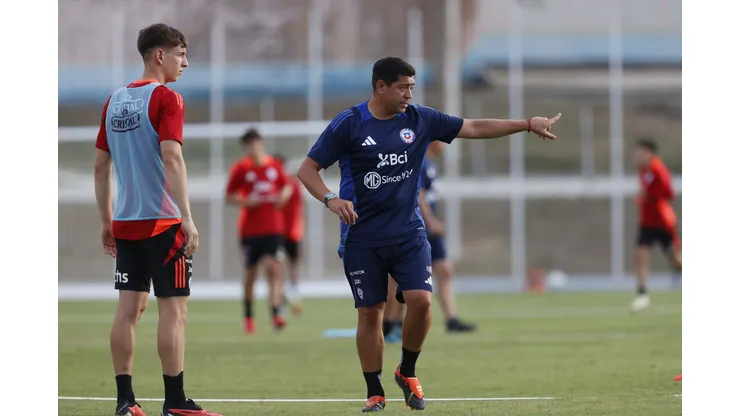 NIcolás Córdova en la previa del debut de Chile ante Venezuela.