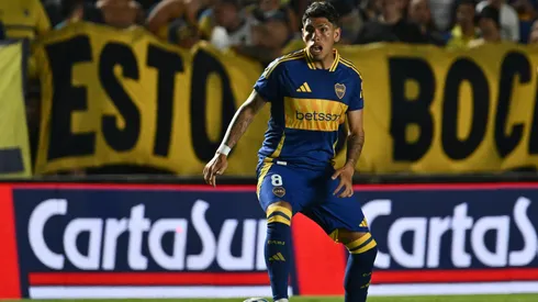 Carlos Palacios tuvo una buena actuación en el triunfo de Boca frente a Argentino de Monte Maíz. (Foto: Getty)