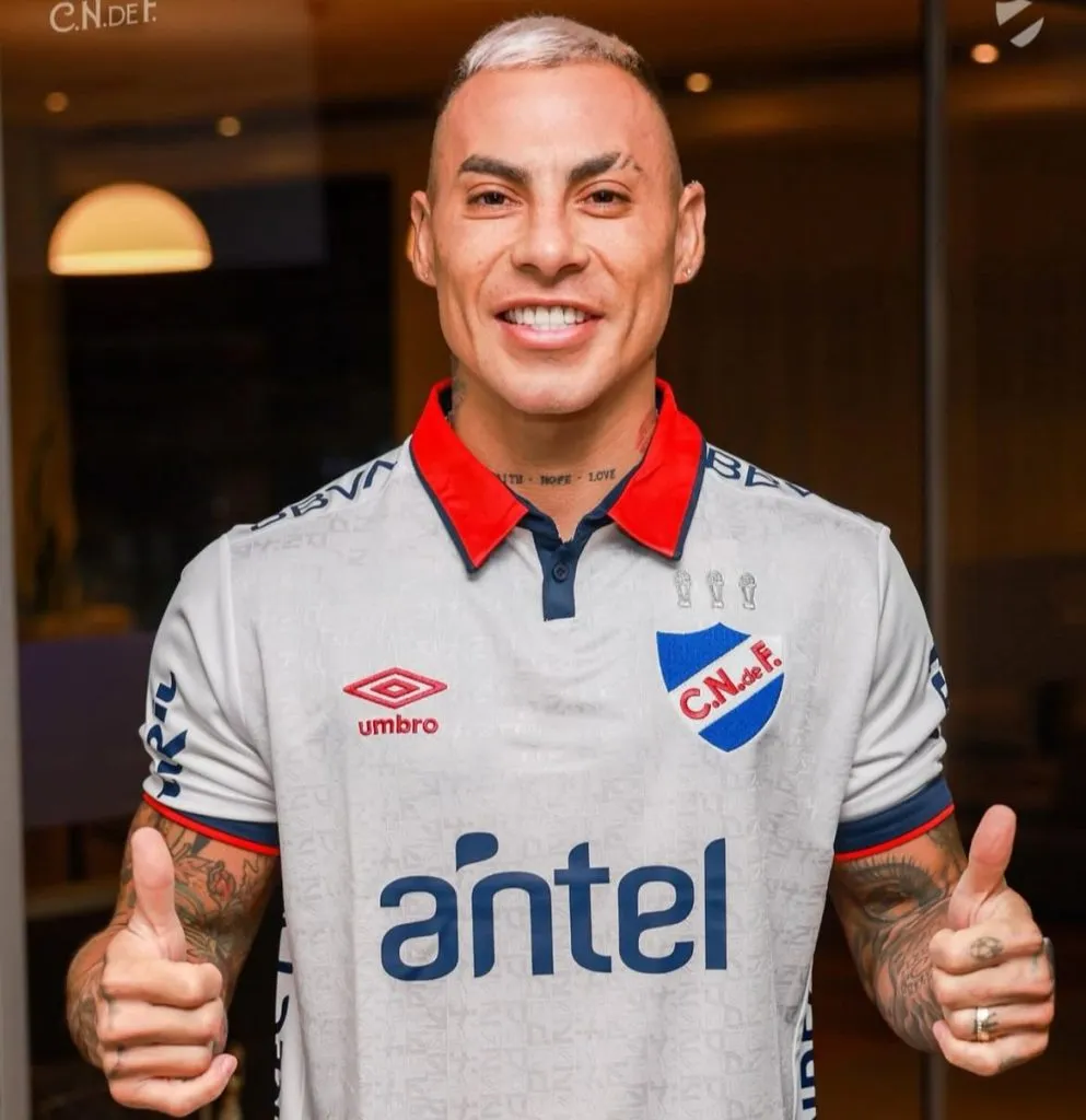 Vargas ya fue oficializado en Nacional | Foto: Instagram