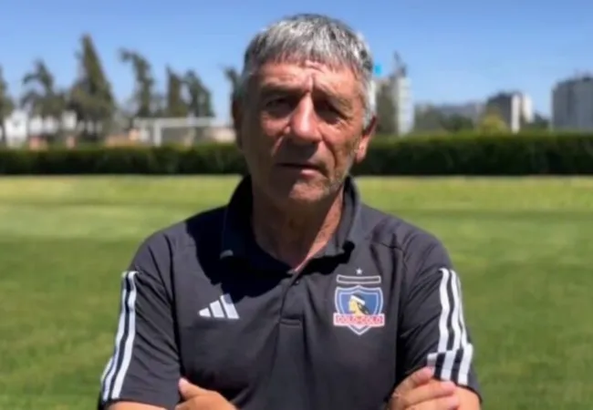 Ariel Paolorossi estuvo seis años a cargo del fútbol joven de Colo Colo.