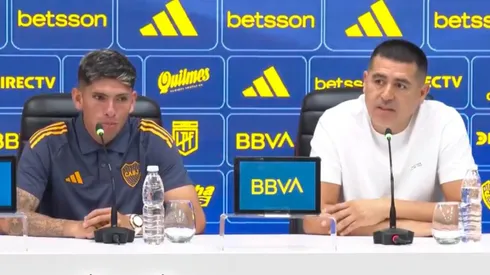 Carlos Palacios fue presentado en Boca Juniors. (Foto: Captura)