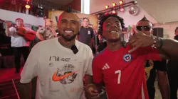 Speed se encontró con Arturo Vidal en el Bar Victoria