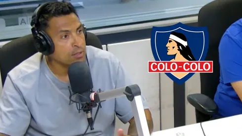 Gonzalo Jara le da en el suelo a Colo Colo por el trato a Cristián Zavala.