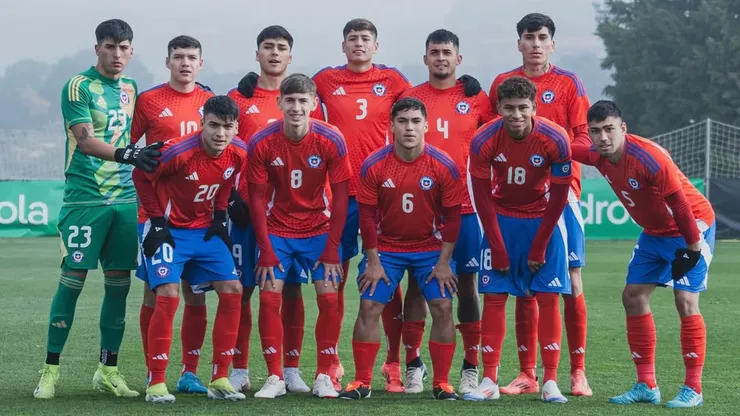 La Roja confirma formación para enfrentar a Venezuela en el Sudamericano sub-20.