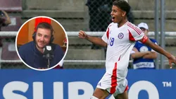 El periodista llenó de elogios al jugador de la Selección Chilena sub 20