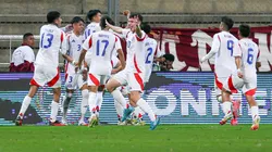 La Selección Chilena se mide ante Uruguay en el estadio Metropolitano de Lara. (Foto: Conmebol)