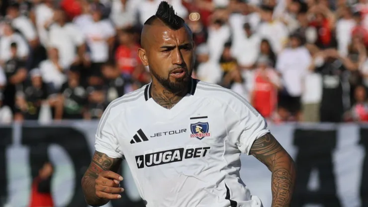 Arturo Vidal no dirá presente esta noche por Colo Colo (Foto: Photosport)