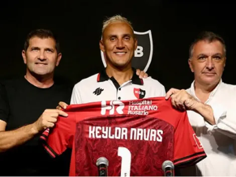 Navas se olvida de Colo Colo tras ser presentado en Newell's