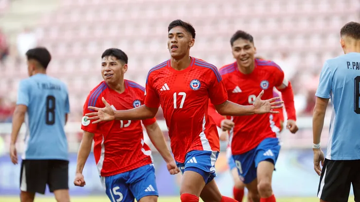 Emiliano Ramos anotó para Chile frente a Uruguay. (Foto: La Roja)