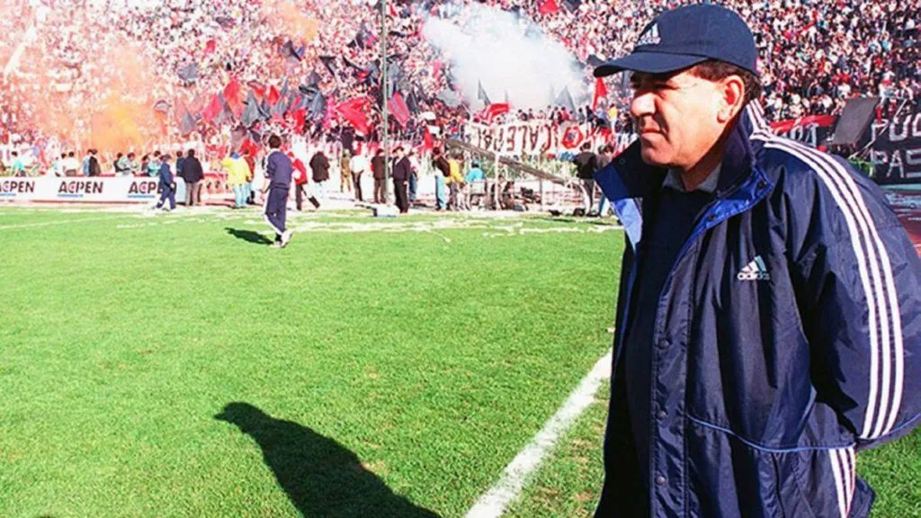 César Vaccia aplaude el rendimiento de Ignacio Vásquez.