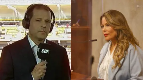 Alejandro Lorca y su poco sutil talla a Cathy Barriga en partido de La Roja