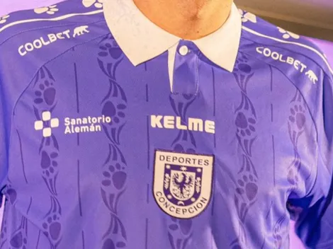 FOTOS: Deportes Concepción sorprende con nueva camiseta para Primera B