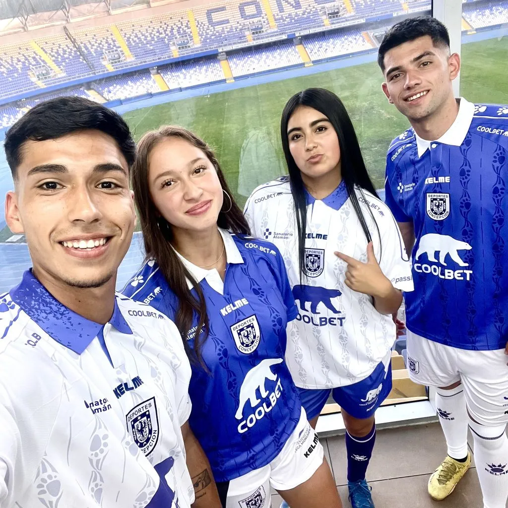 La línea retro de Deportes Concepción para este 2025.